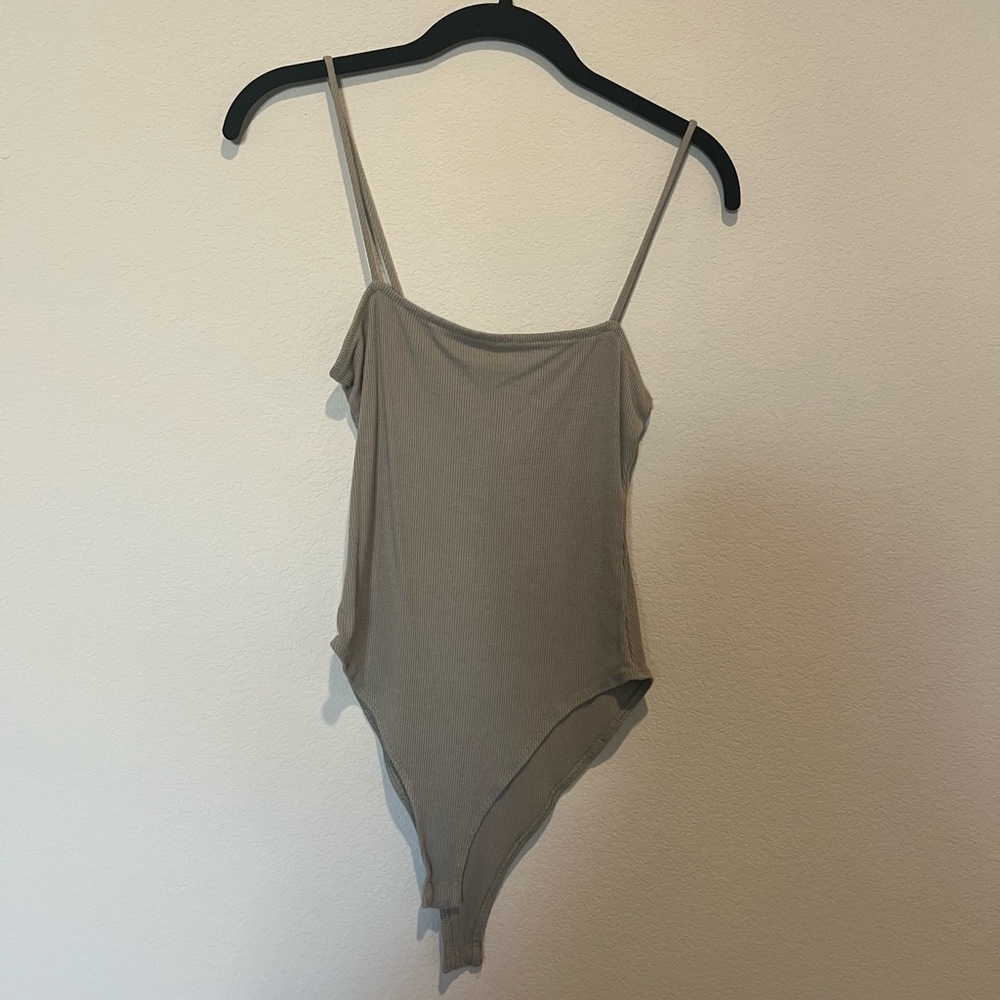 Olive green body suit